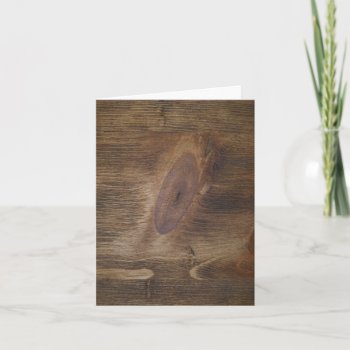 Knotty Notes Brown Rustic Wood Stationery by She_Wolf_Medicine at Zazzle