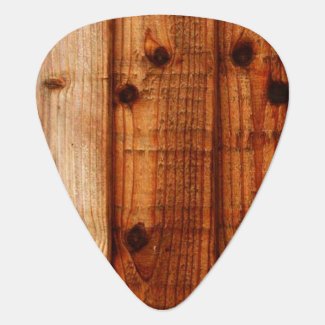 Knotty Pine Guitar Pick, Standard