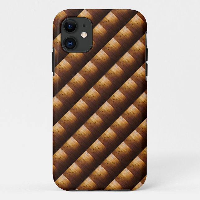 Knotty Pine Wood Look Photography Art Case-Mate iPhone Case (Back)