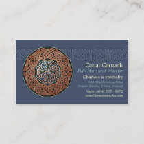 Knotwork Circle Business Cards, Style B