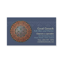 Knotwork Circle Business Cards, Style B Business Card
