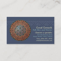 Knotwork Circle Business Cards, Style B
