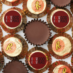 Know God Know Peace Reese's Peanut Butter Cups
