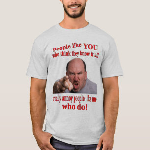 Know it all humorous T-shirt