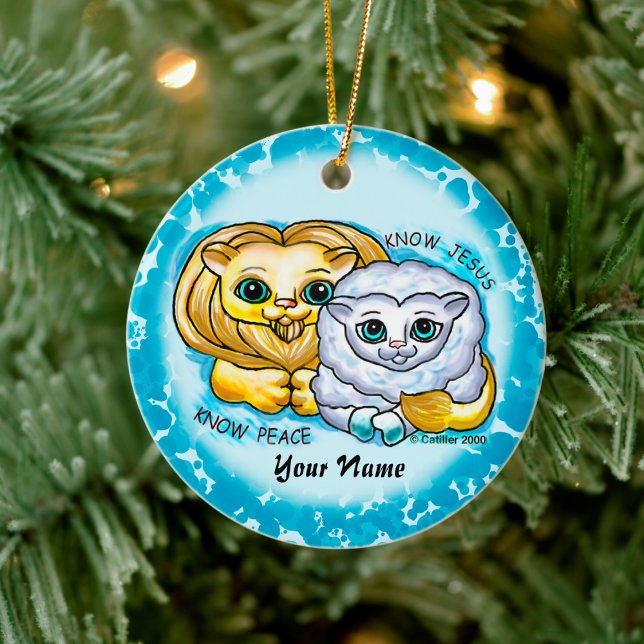 Know Jesus Christian ornament (Creator Uploaded)