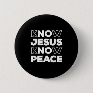 Know Jesus Know Peace Christian Faith Church Insra Button