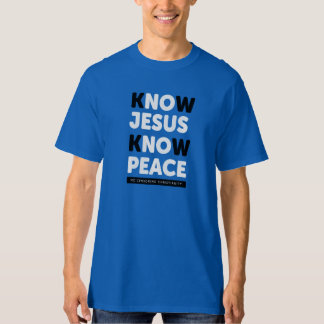 Know Jesus Know Peace Gifts on Zazzle