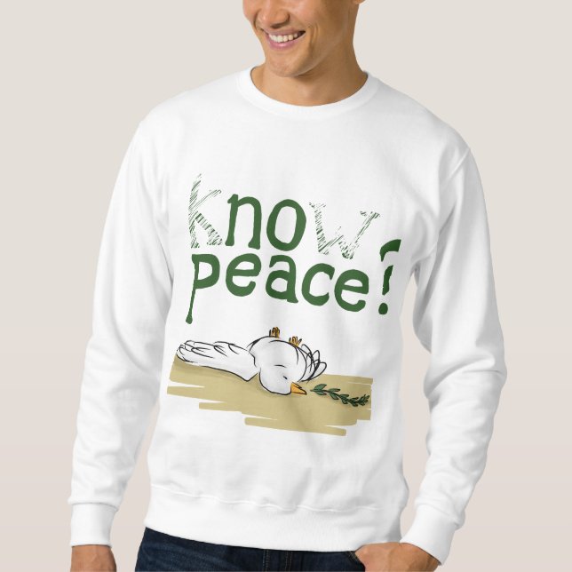 Know Peace Civil Rights Activist Hoodie (Front)