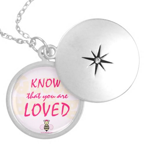 Know That You Are Loved Locket by QueenBeeing