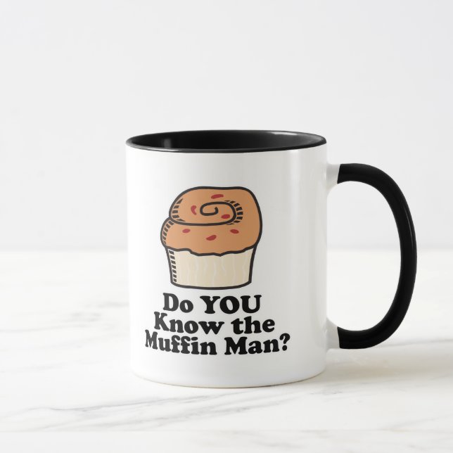 know the muffin man mug (Right)