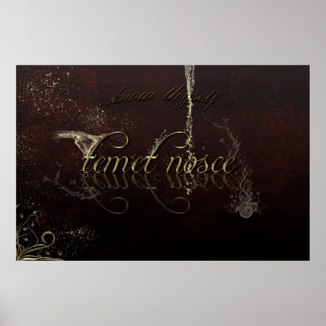 Know Thyself Poster (Front)