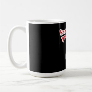 Know Where You Stand A Funny Twist on Taxis Coffee Mug