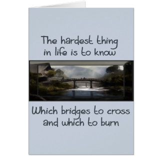 Know Which Bridge Cards