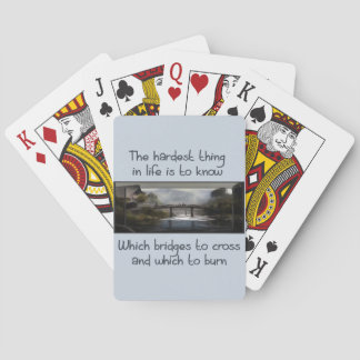 Know Which Bridge Poker Cards