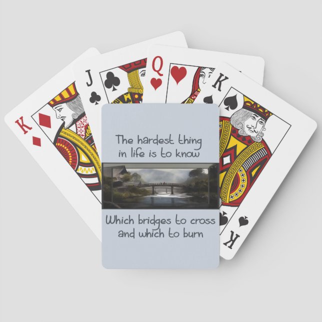 Know Which Bridge Poker Cards (Back)