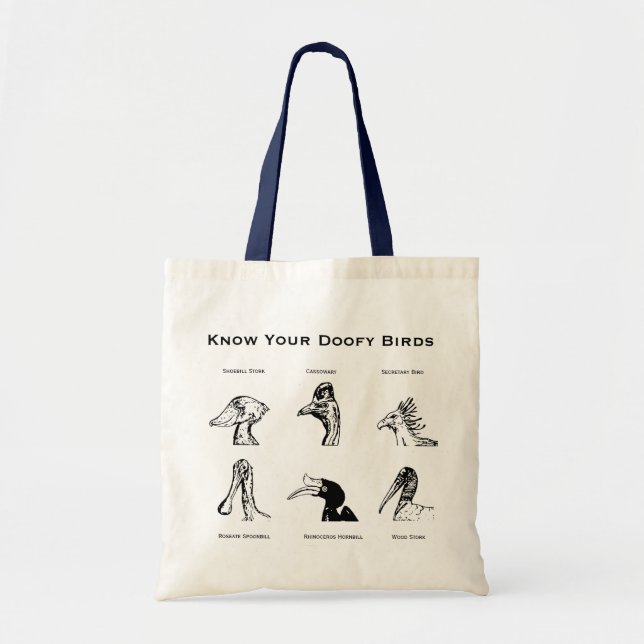 Know Your Doofy Birds Tote Bag (Front)