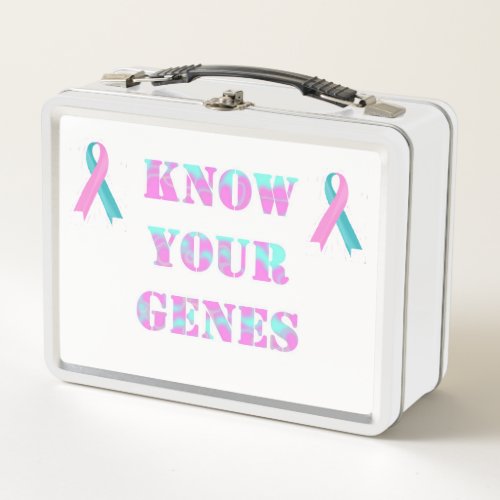 Know your genes  BRCA HBOC Metal Lunch Box
