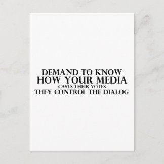 Know Your Media Postcard