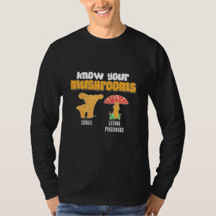 Know Your Mushrooms T-Shirt