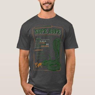 Know Your Nope Rope AKA Snake Funny Snake T-Shirt