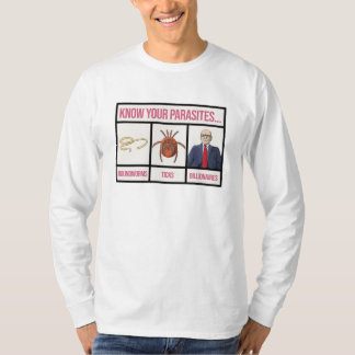 Know Your Parasites - Anti Billionaire T-Shirt