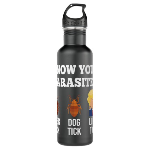 Know Your Parasites Anti_Trump Luna Tick Resistpn Stainless Steel Water Bottle
