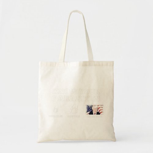 Know Your Parasites Anti Trumppng Tote Bag
