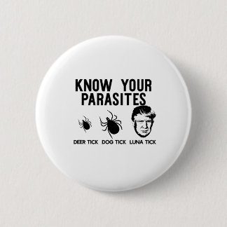 Know Your Parasites Anti-trump Resist T Shirt Funn Button