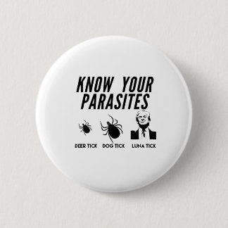 Know Your Parasites - Anti Trump T-shirt - Unisex Button