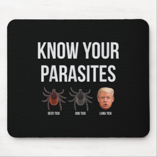 Know Your Parasites Dump President Trump Parasite Mouse Pad