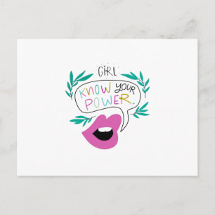 Know Your Power Postcard