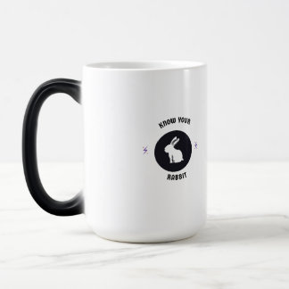 know your rabbit color morph mug