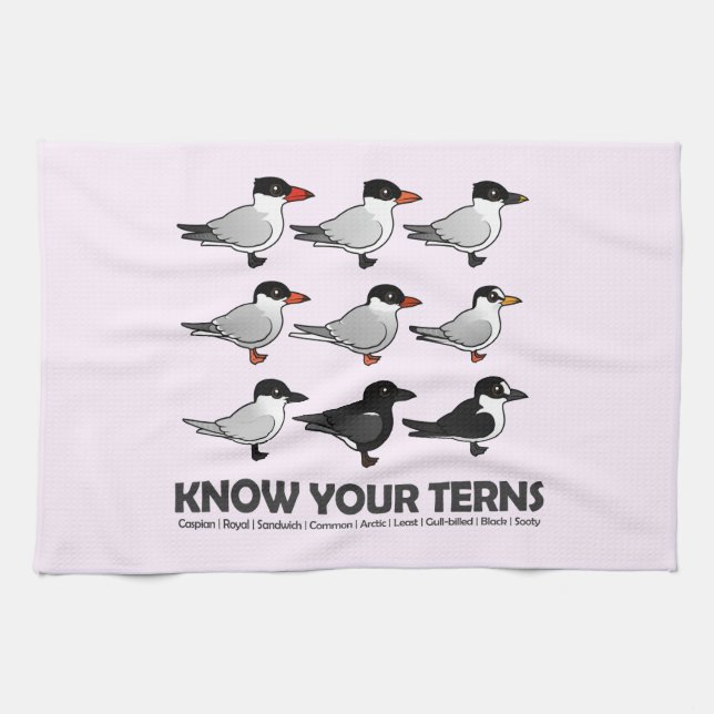 Know Your Terns Towel (Horizontal)
