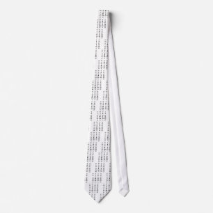 Know Your Warning Signs Neck Tie