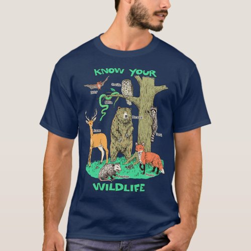 Know Your Wildlife T_Shirt
