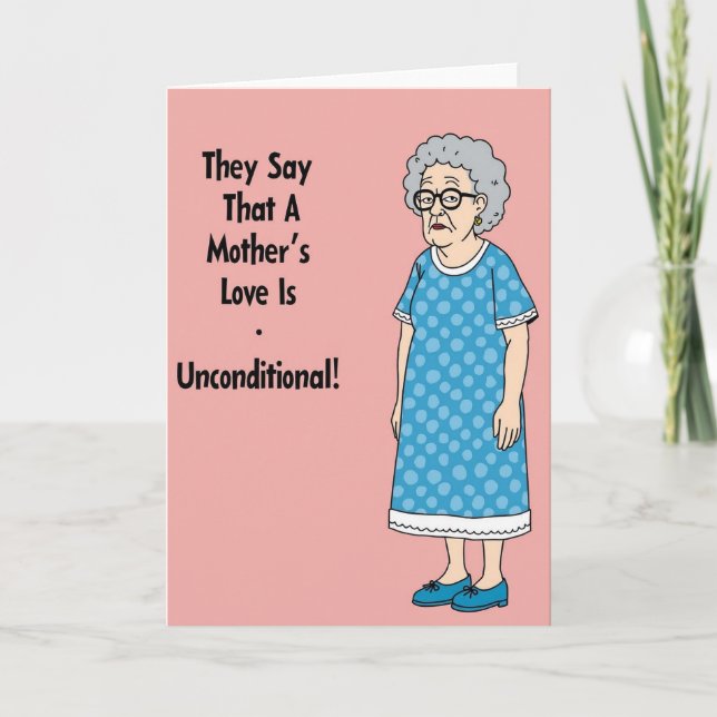 Knowing Mothers Day Card (Front)