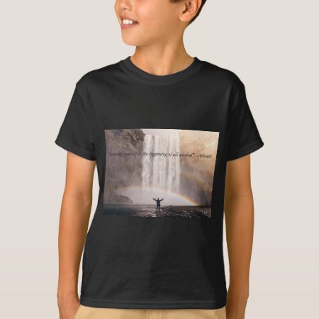 Knowing Yourself Quote - Kids T-shirt