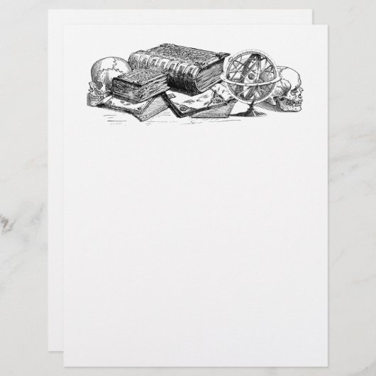 Knowledge and Death Letterhead (Front/Back)