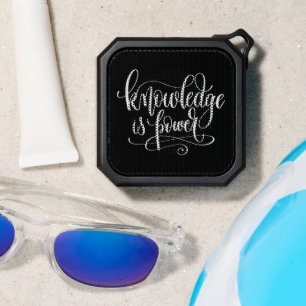 Knowledge is Power Bluetooth Speaker