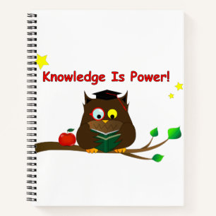 Knowledge Is Power! Notebook