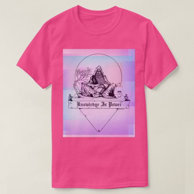 Knowledge is Power T-Shirt (Design Front)