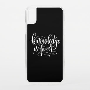 Knowledge is Power iPhone XS Case