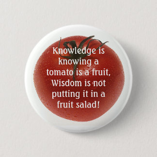 Knowlege is Not  Always Logic. Button