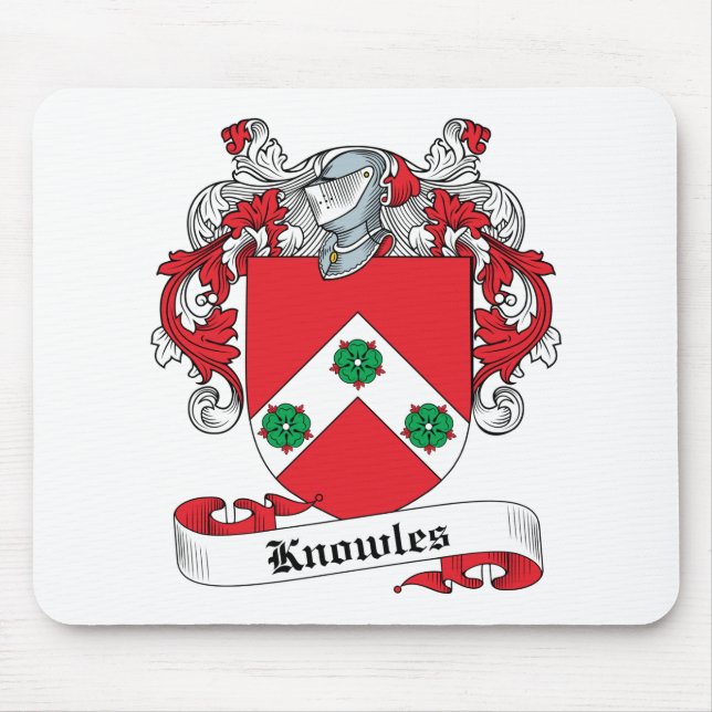 Knowles Family Crest Mouse Pad (Front)