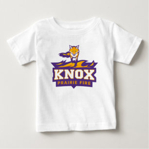 Knox Blaze The Fox Mascot & Prairie Fire Baby T-Shirt