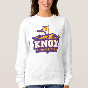 Knox Blaze The Fox Mascot & Prairie Fire Sweatshirt
