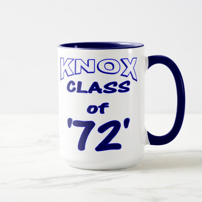 KNOX CLASS OF 1972 MUG (Right)