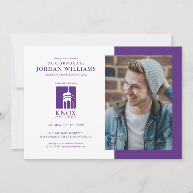 Knox College Graduation Announcement (Front)