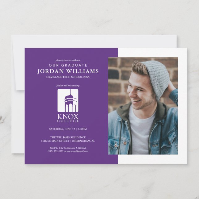 Knox College Graduation Announcement (Front)