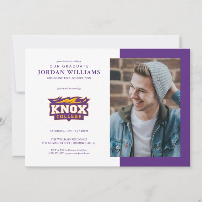 Knox College Graduation Announcement (Front)